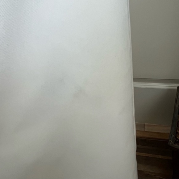 L’Espoir‎ Asymmetrical Neckline Midi Paneled Dress White Sz S - Picture 5 of 15